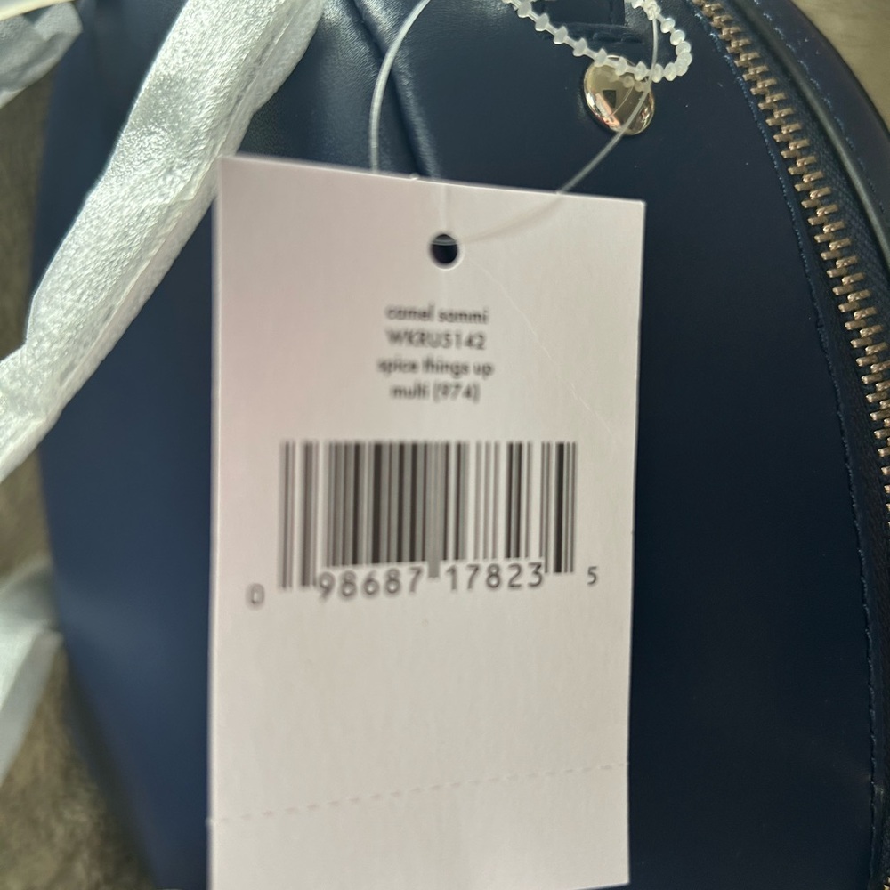 Kate Spade Navy Camel Graphic Backpack - Picture 7 of 13